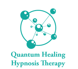 Quantum healing hypnosis technique logo